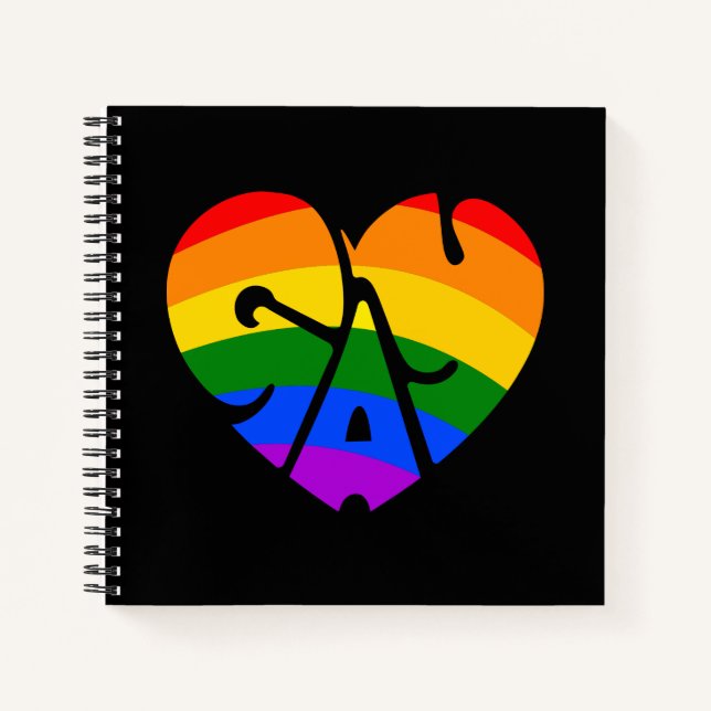 Cuaderno Gay Heart (Anverso)