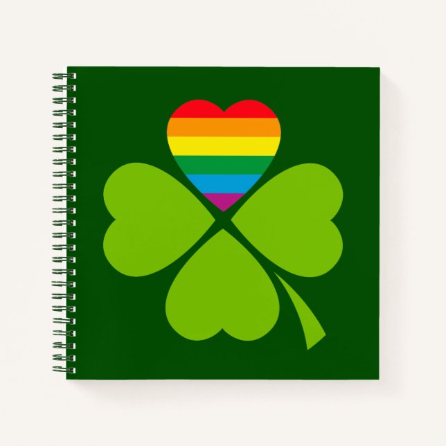 Cuaderno Gay Lucky Clover (Anverso)