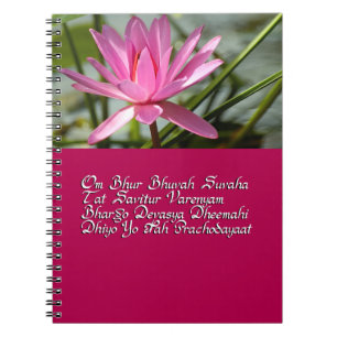 Cuaderno Gayatri mantra