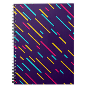 Cuaderno Ge de fotografía geométrica del patrón de arte geo