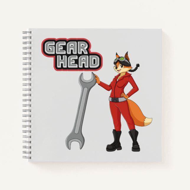 Cuaderno Gearhead (Anverso)