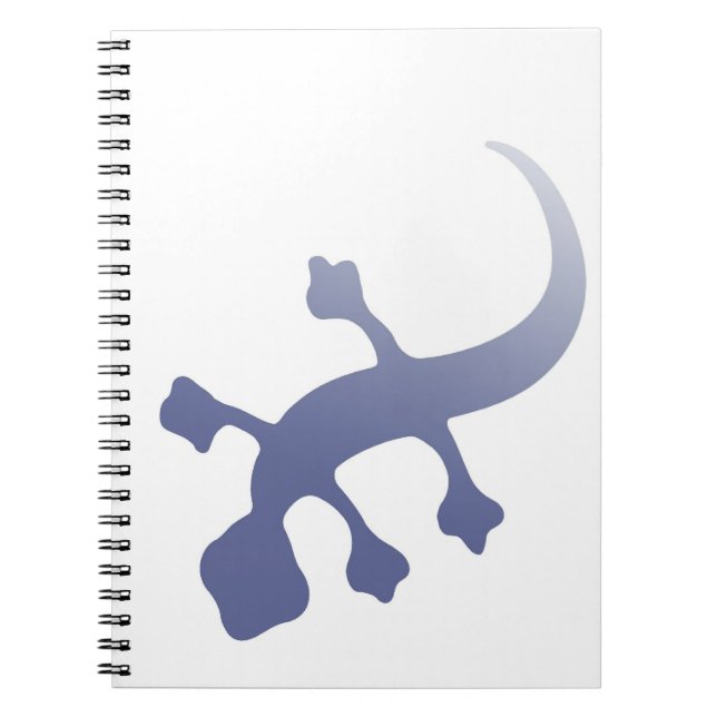 Cuaderno Gecko azul (Frente)