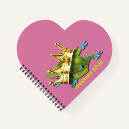 Cuaderno Gecko con corona - Proverbios