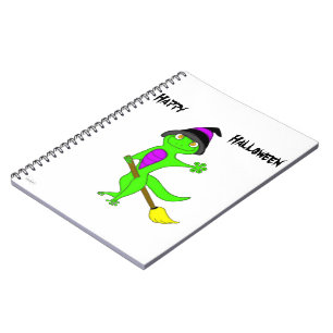 Cuaderno gecko de bruja