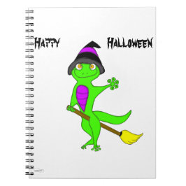 Cuaderno gecko de bruja