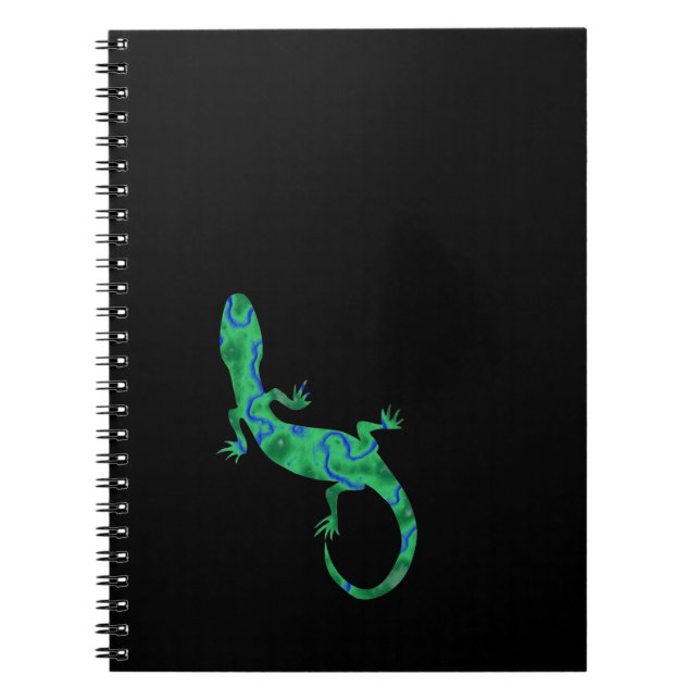 Cuaderno Gecko verde (Frente)