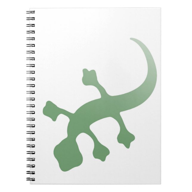 Cuaderno Gecko verde (Frente)