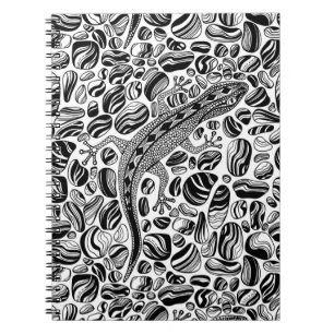 Cuaderno Gecko y guijarros