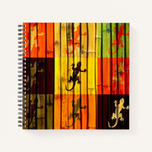 Cuaderno Geckos de arte pop