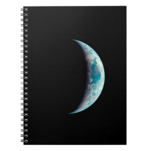 Cuaderno geek del universo espacial de la ciencia del plane