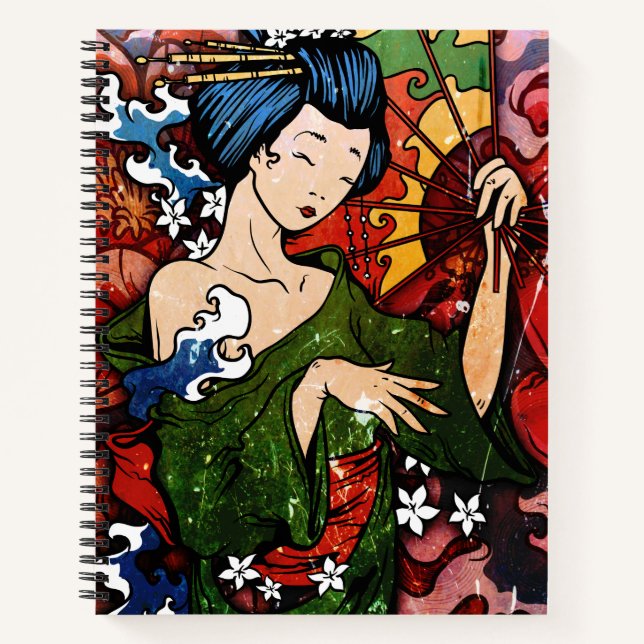 Cuaderno Geisha (Anverso)