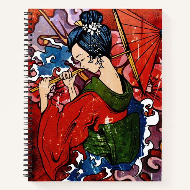Cuaderno Geisha (Anverso)