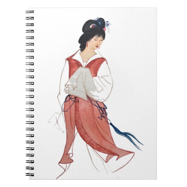 Cuaderno Geisha Bloc de notas en espiral (Frente)