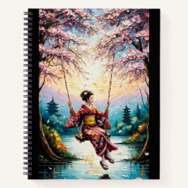 Cuaderno Geisha on a Swing