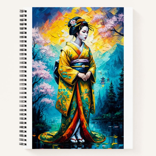 Cuaderno geisha textured (Anverso)
