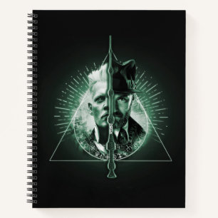 Cuaderno GELLERT GRINDELWALD™ versus Dumbledore