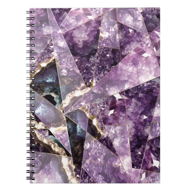 Cuaderno Gemas de cristales antimetistas Portátil de foto e (Frente)