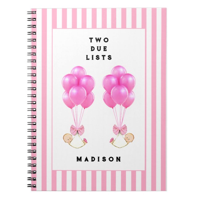 Cuaderno Gemelos preñados (Frente)