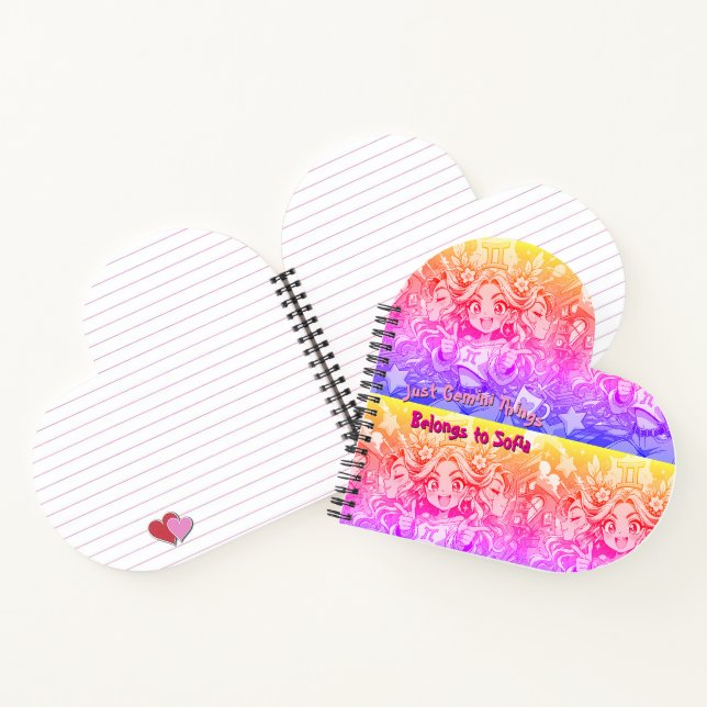 Cuaderno Gemini Dreamy Celestial Heart Manga Journal (Interior)