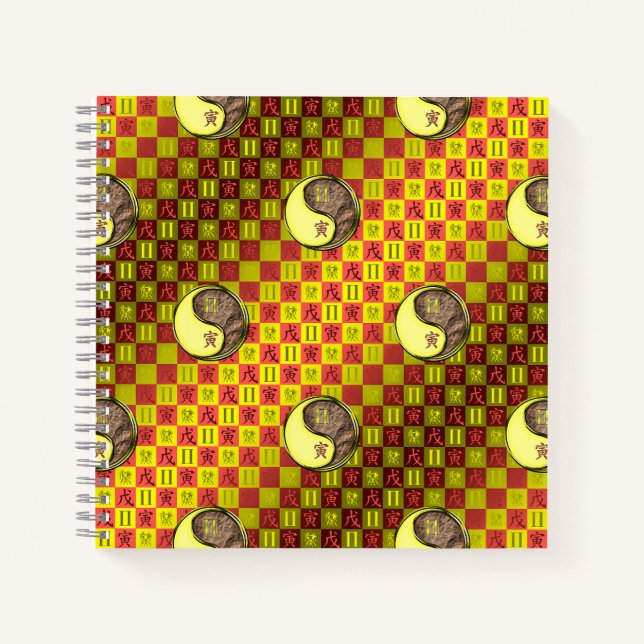 Cuaderno Gemini & Earth Tiger (Anverso)