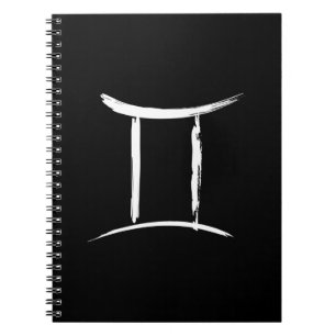 Cuaderno GEMINI Los Gemelos Signo del Zodiaco Primavera Ast