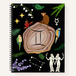 Cuaderno Gemini Zodiac Journal