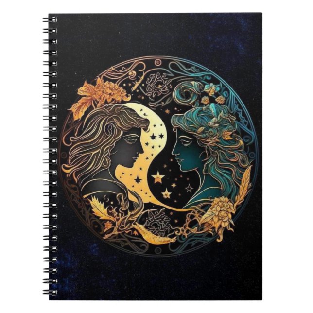 Cuaderno Gemini Zodiac Spiral Notebook (Frente)