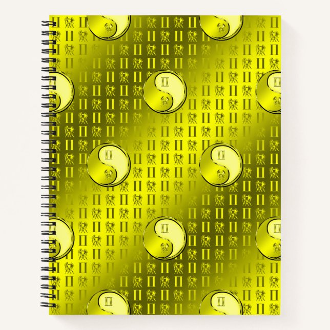 Cuaderno Géminis los Gemelos (Anverso)