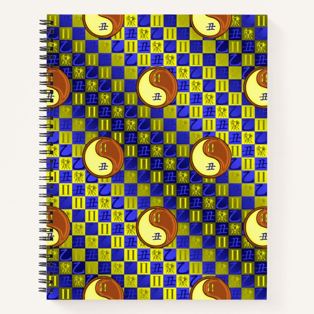 Cuaderno Géminis y Buey de Madera (Anverso)