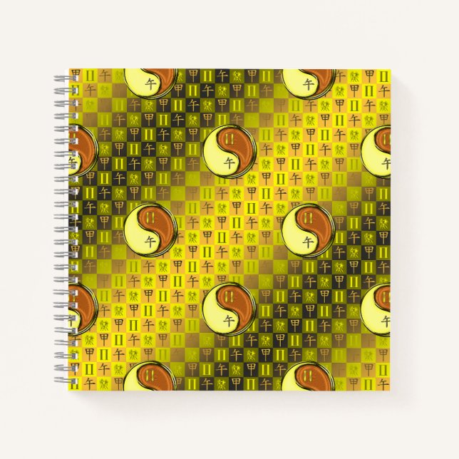 Cuaderno Géminis y Caballo de Madera (Anverso)