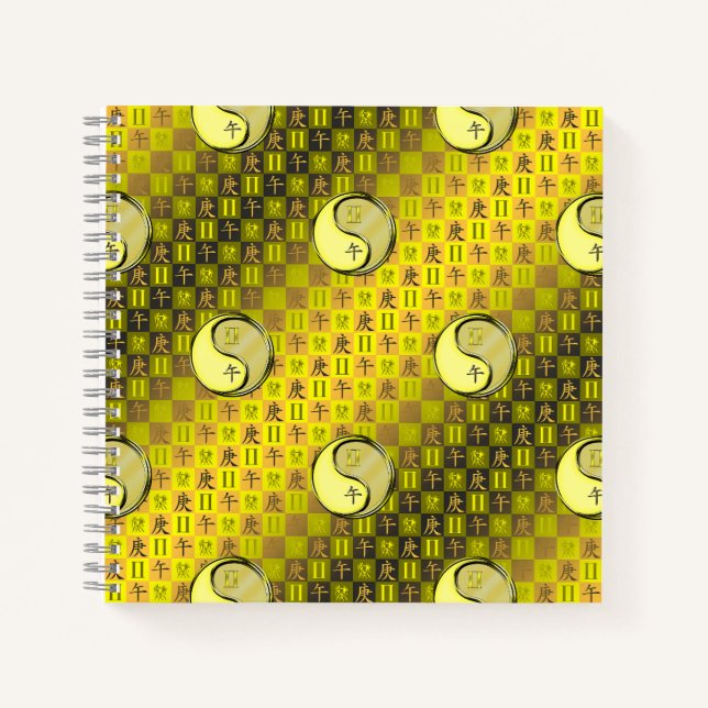 Cuaderno Géminis y Caballo de Metal (Anverso)