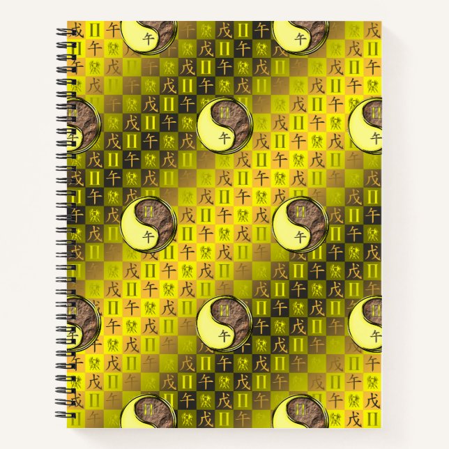 Cuaderno Géminis y Caballo de Tierra (Anverso)