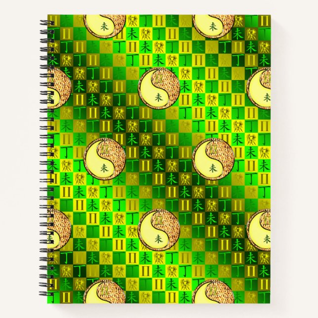 Cuaderno Géminis y Cabra de Fuego (Anverso)