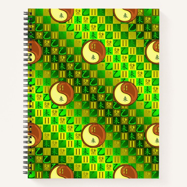 Cuaderno Géminis y Cabra de Madera (Anverso)
