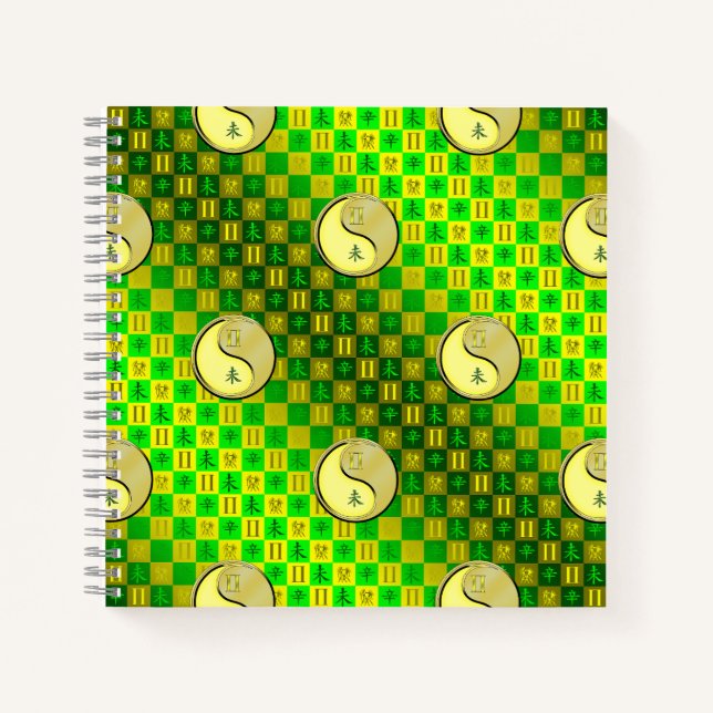 Cuaderno Géminis y Cabra de Metal (Anverso)