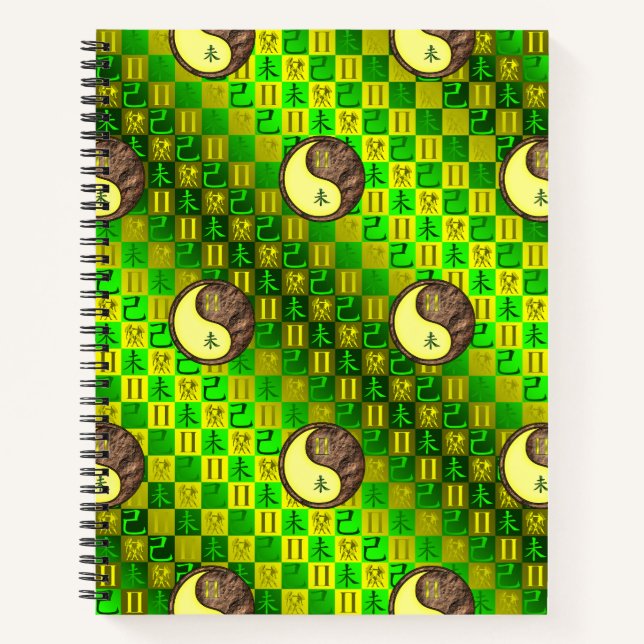 Cuaderno Géminis y Cabra de Tierra (Anverso)
