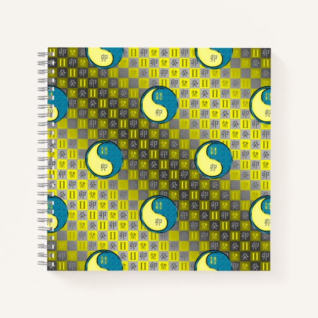 Cuaderno Géminis y Conejo de Agua (Anverso)