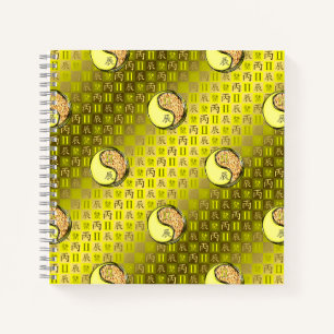 Cuaderno Géminis y Dragón de Fuego