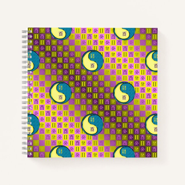 Cuaderno Géminis y Gallo de Agua (Anverso)