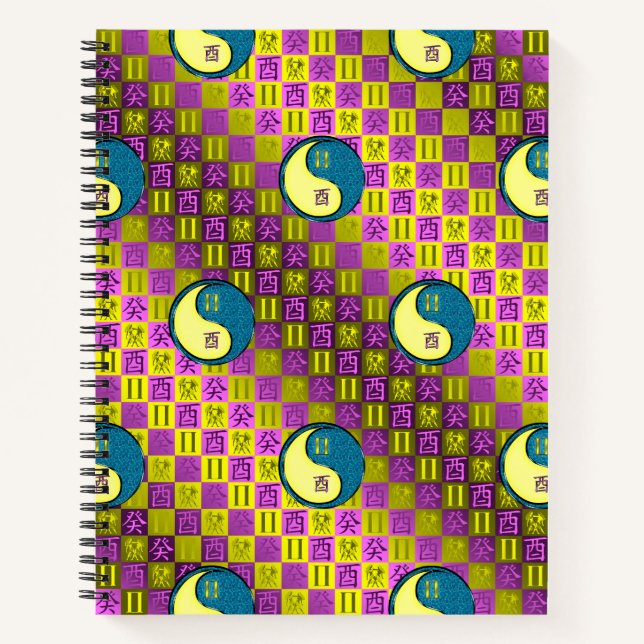 Cuaderno Géminis y Gallo de Agua (Anverso)