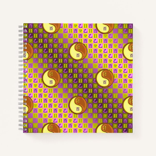 Cuaderno Géminis y Gallo de Madera (Anverso)