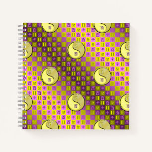 Cuaderno Géminis y Gallo de Metal