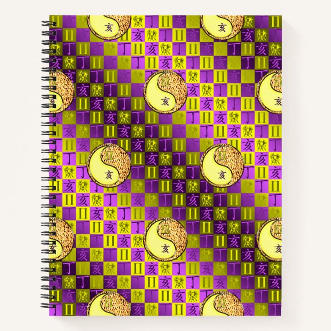 Cuaderno Géminis y Jabalí de Fuego (Anverso)