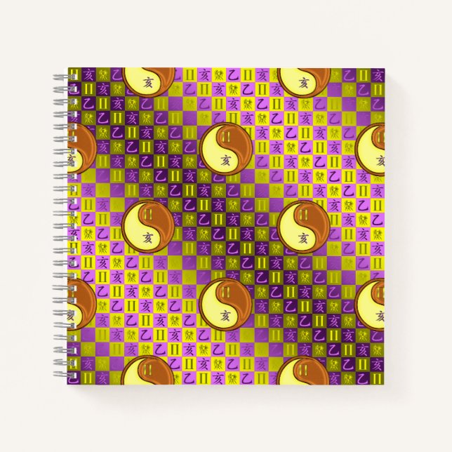 Cuaderno Géminis y Jabalí de Madera (Anverso)