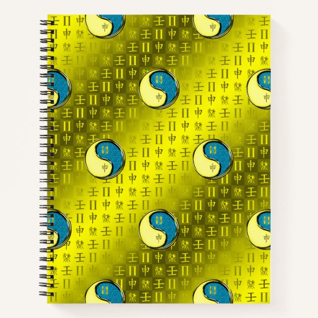 Cuaderno Géminis y Mono de Agua (Anverso)