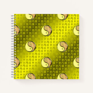 Cuaderno Géminis y Mono de Fuego
