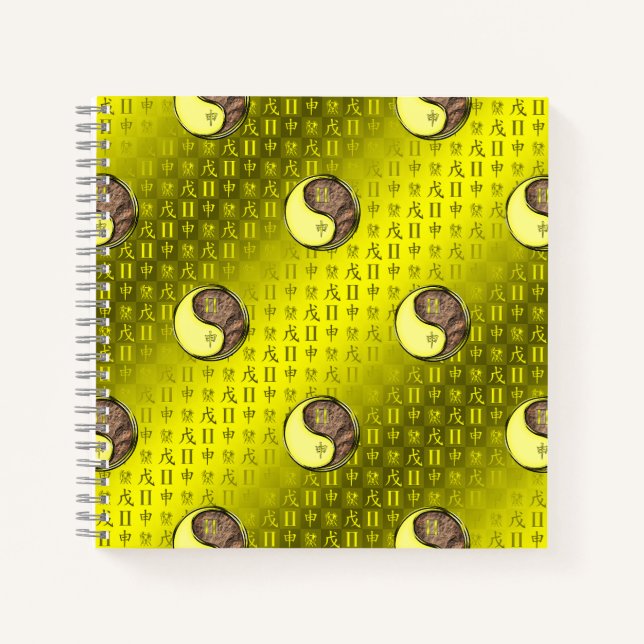 Cuaderno Géminis y Mono de Tierra (Anverso)