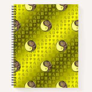 Cuaderno Géminis y Mono de Tierra