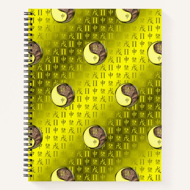 Cuaderno Géminis y Mono de Tierra (Anverso)