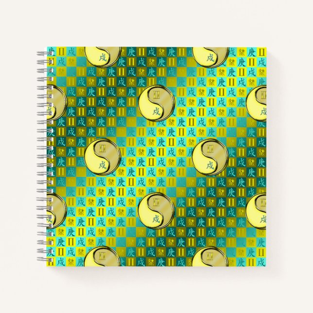 Cuaderno Géminis y Perro de Metal (Anverso)